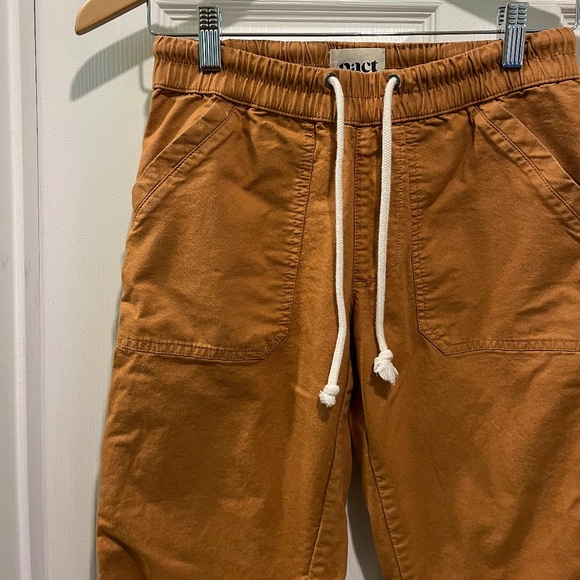 Pact Women's Daily Woven Twill Utility Pant Elastic Waist (XS) - Picture 3 of 9